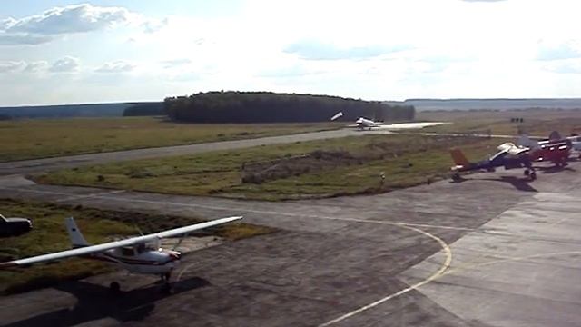 Посадка Sabreliner 60 на 500 метров!!! смотреть онлайн