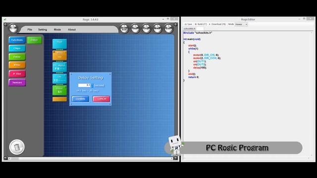 ROBOROBO PC Rogic Program mp4 смотреть онлайн