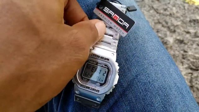 Unboxing G Shock Sanda 390 Full Metal PT-BR
