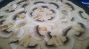 Пицца, Грибы шампиньоны