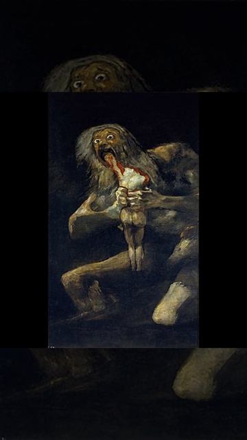 Saturno devorando a su hijo - Francisco de Goya смотреть онлайн
