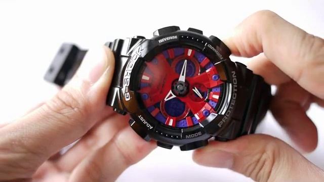 Review CASIO G-SHOCK GA 120B-1ADR by www.siam-naliga.com смотреть онлайн