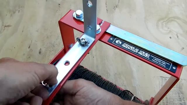 Jungle Jim's Spool Mate review part 2 MODIFIED with a measuring attachment смотреть онлайн