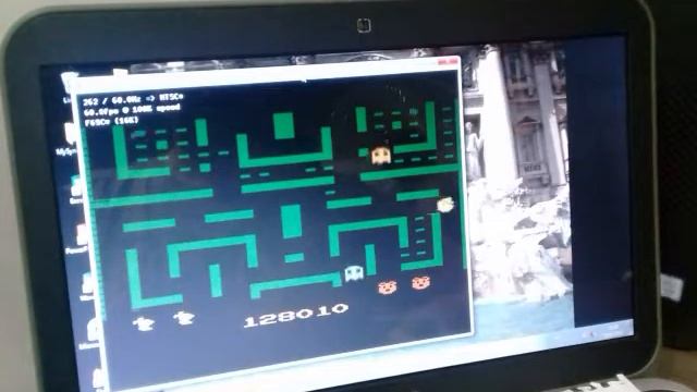 2600 EMU Jr Pacman 2 Ghosts and Cat 271490 pts смотреть онлайн