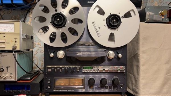 Teac X-1000R пишет после ремонта и наладки
