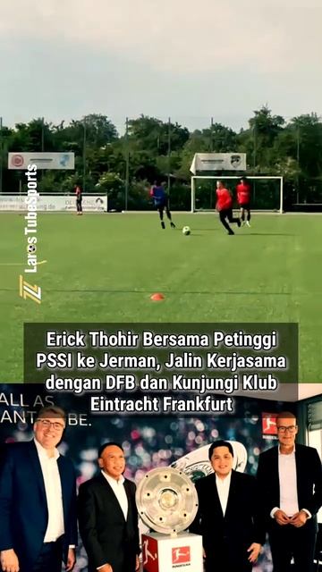 Erick Thohir Jalun Kerjasama Dengan Jerman #youtubeshorts #videoshort #shorts #erickthohir