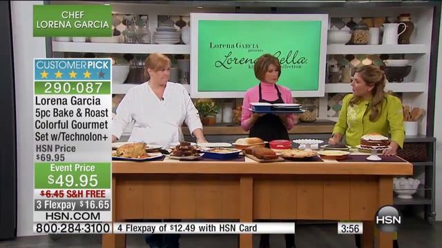 Lorena Garcia 5pc Bakeware Set смотреть онлайн