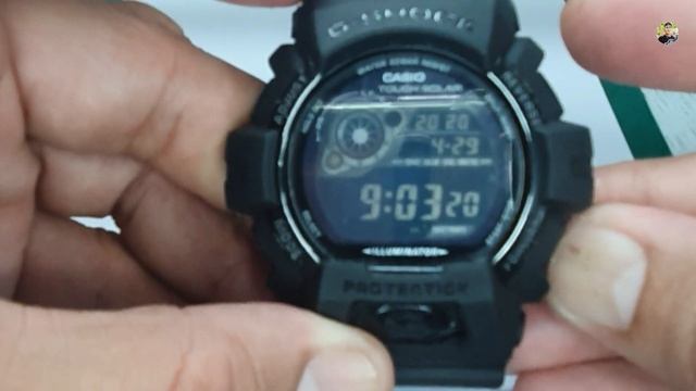 G-SHOCK CASIO 3269, HOW TO SET TIME MANUALLY.