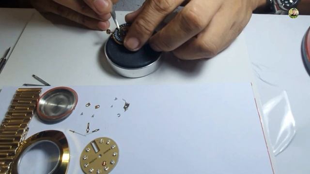 RADO Diastar, OVERHAUL REPAIR AND CLEANING. смотреть онлайн