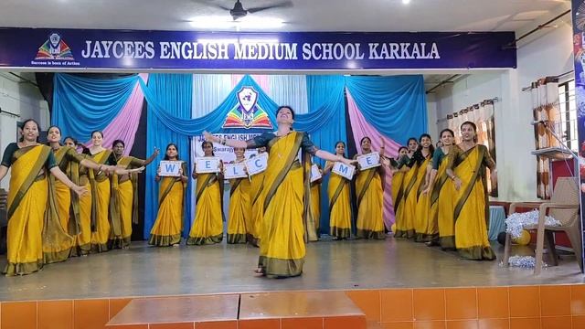 School Reopen Welcome Song 2024 -25 | Jaycees English Medium School Karkala смотреть онлайн