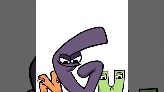 Alphabet lore but only when the letters say anything other than their names смотреть онлайн