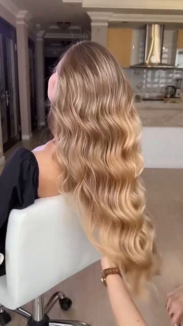 Красивая укладка в ресторан💕 #haircare #haircut #hairtutorial #hairstyles # #hairdo #ulyananik смотреть онлайн