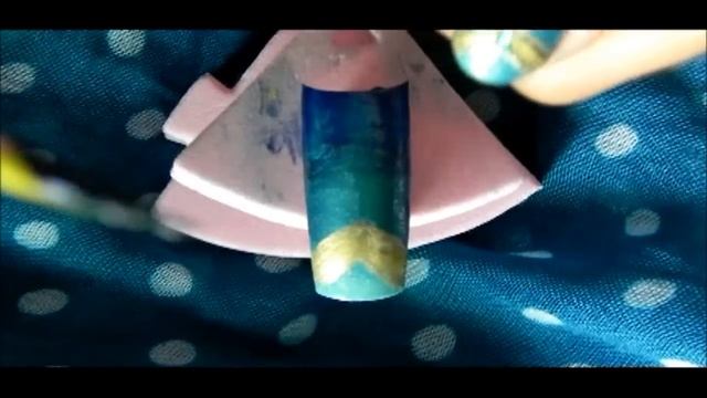 ☆ Guru Sailor Project: Sailor Neptune • NailArt Tutorial 21 ☆