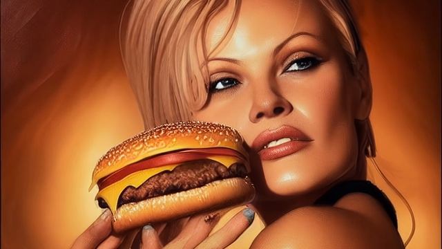 🔴 Portrait Of Pamela Anderson Eating Hamburgers Extra Onions And Ketchup 🔴 смотреть онлайн