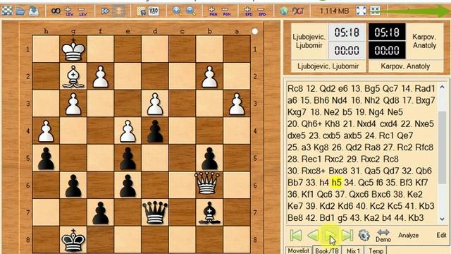 Karpov anatoly and ljubojevic l 2000 0 1 ñ58 смотреть онлайн