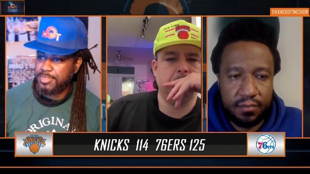 Knick Lose to 76ers Is Encouraging For Knicks | I've Lost All Respect For Joel Emblid смотреть онлайн