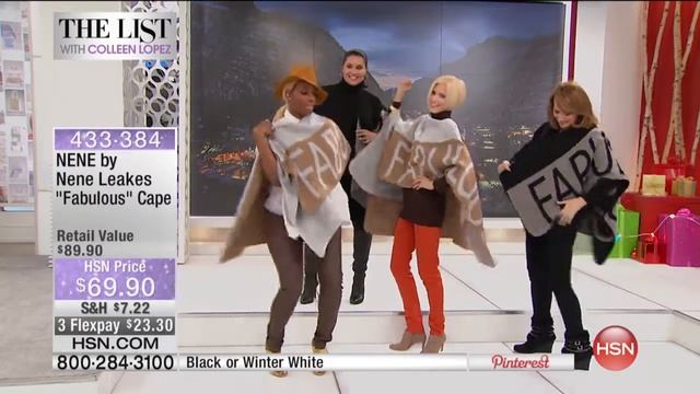 NENE by Nene Leakes "Fabulous" Cape смотреть онлайн
