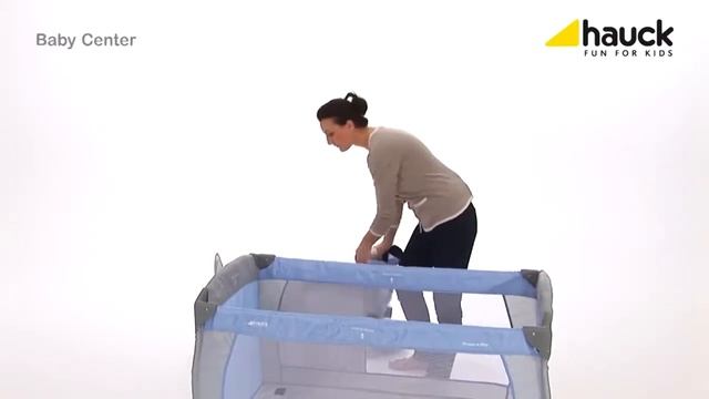 Hauck Babycenter Кошара за сън и игра от www.Bebemag.bg смотреть онлайн