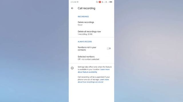 infinix Hot 12 Call recording setting features Automatic & Manual смотреть онлайн