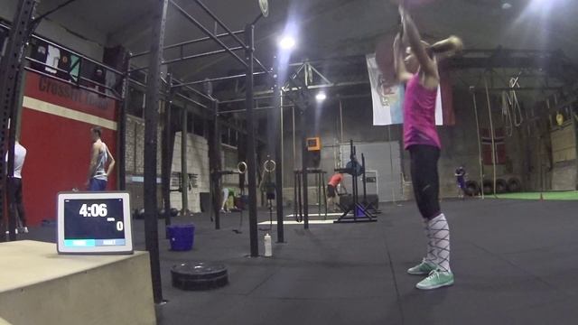 Sanita Kupla (CrossFit Teika), Battle of Riga, qualification WOD1, sport class women смотреть онлайн