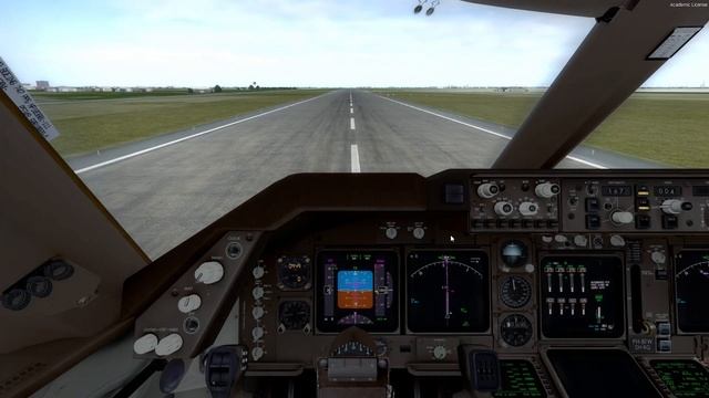 P3Dv4 | PMDG 747-400 KLM PH-BFW | Take-off AMS/EHAM смотреть онлайн