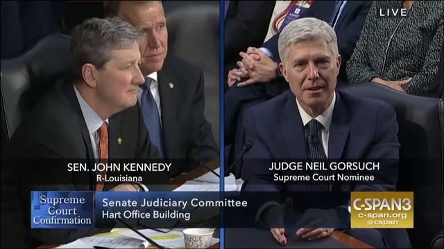Sen. Kennedy-Gorsuch Round 2 смотреть онлайн