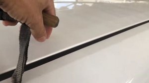 Выравнивание вмятин без покраски