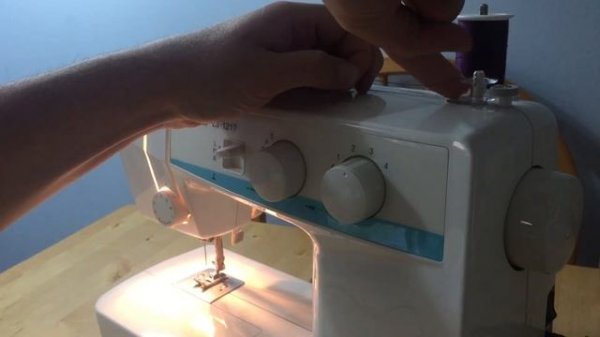 Brother LS-1217 Sewing Machine: Winding The Bobbin
