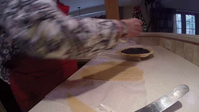 Lattice Pie Crust Blueberry Pie || Nana's Cookery смотреть онлайн