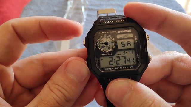 SYNOKE 9619 Sport Watch - Unboxing смотреть онлайн