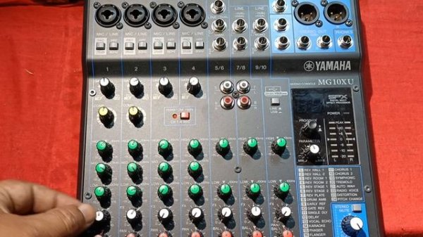 YAMAHA MG 10 XU TUTORIAL