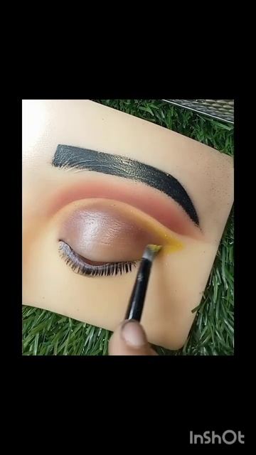 #makeup art 🎨 eye makeup eye shadow hace styles makeup tutorial party hack short viral video смотреть онлайн