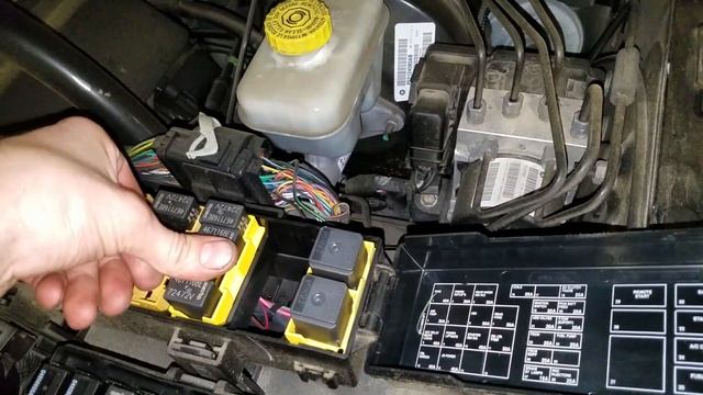 Jeep Commander AC Fuse And Relay Location