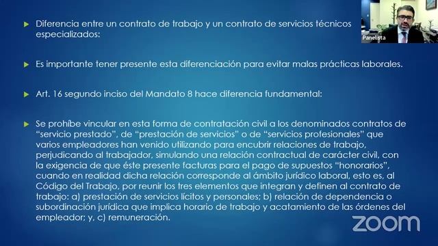 Clase 3 Primer Congreso Nacional de Derecho Laboral смотреть онлайн