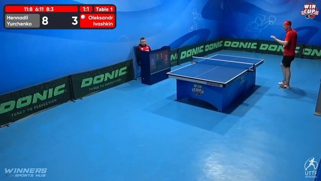 22:30 Hennadii Yurchenko 3-2 Oleksandr Ivashkin West 5 WIN CUP 05.01.2023 | TABLE TENNIS WINCUP смотреть онлайн