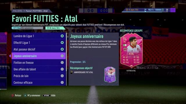 Live FIFA 21 {BE/FR} FUT avec 0€ - Objectifs Youcef Atal 94 FUTTIES ! смотреть онлайн