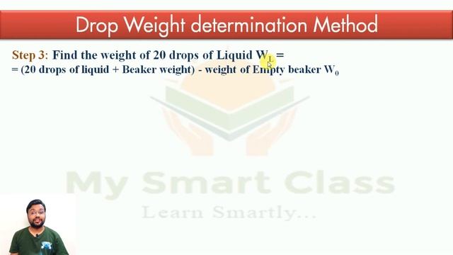 Surface Tension determination by stalagmometer experiment explained in Hindi with example calculati смотреть онлайн