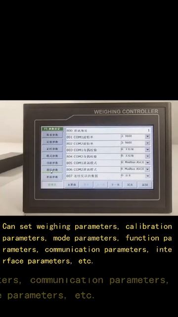 AD2019A Series Touch Screen Weighing Controller смотреть онлайн