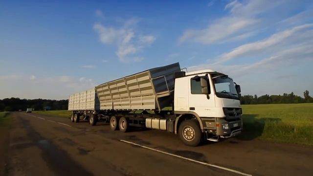 Зерновоз Bronton Mercedes 2641 HD смотреть онлайн