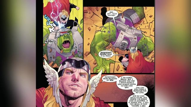 Hulk vs Thor Comic Fight смотреть онлайн