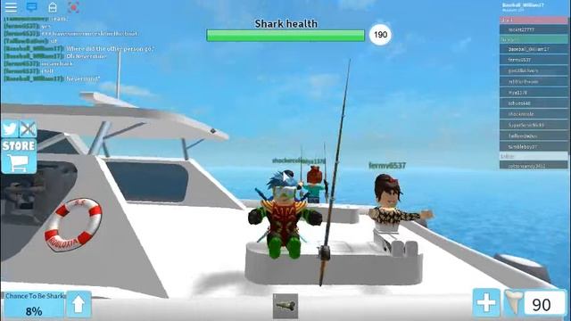 Roblox Sharkbite Game The Megalodon смотреть онлайн