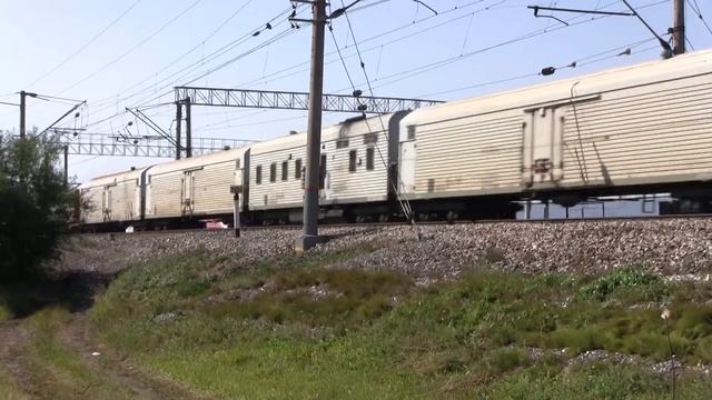 Электровоз ВЛ85 034 С грузовым поездом Вос Сиб жд смотреть онлайн
