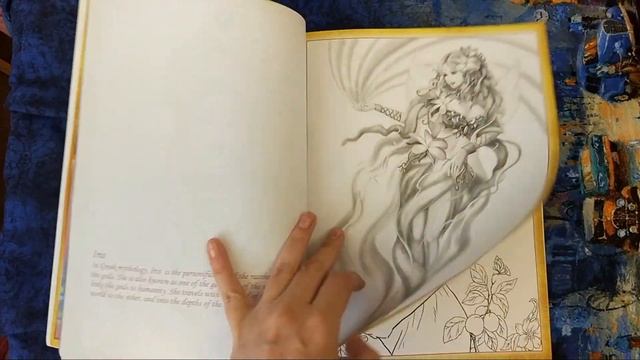 Goddess Coloring Book. Grayscale & line art illustrations. by Alena Lazareva смотреть онлайн