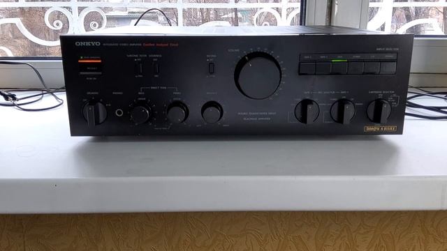 Onkyo A-815RX демонстрация работы смотреть онлайн