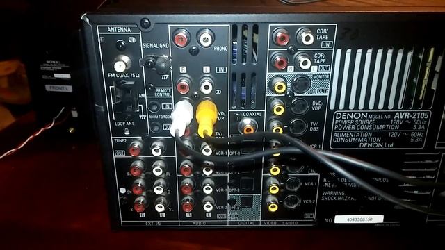 Denon AVR-2105 смотреть онлайн