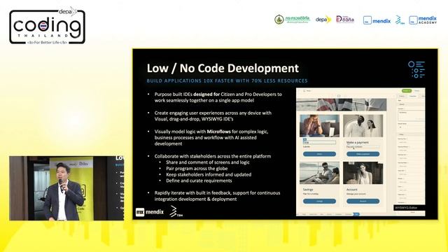 [2/4] Coding Thailand Coding for Public Organization Management with Mendix Academy Thailand смотреть онлайн