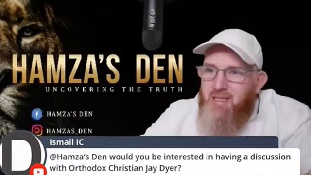 Will Hamza debate Jay Dyer? смотреть онлайн