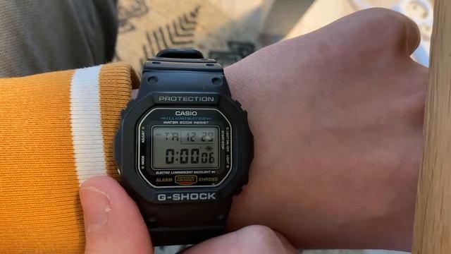 G-Shock DW-5600 how to set Flash alert смотреть онлайн