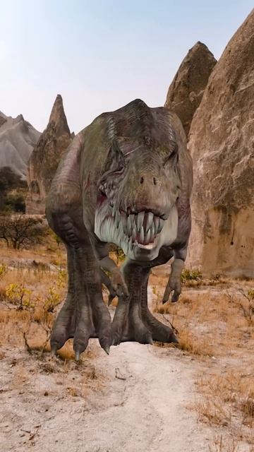 T-Rex Walk In and Roar | Dinosaur Walking and Roaring | Viral Videos | Dino Planet смотреть онлайн