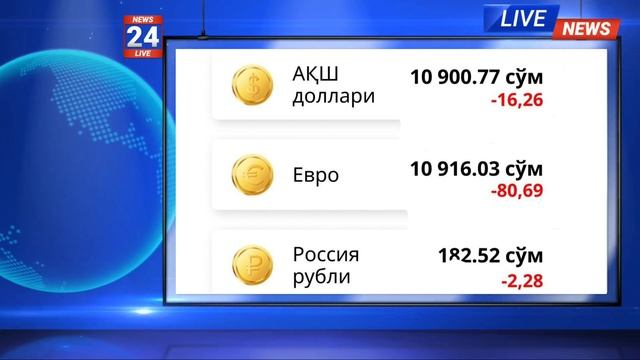 ТЕЗКОР!!! ДОЛЛАР, РУБЛ КУРСЛАРИ смотреть онлайн